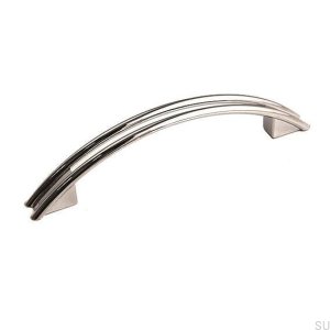 Poignée de meuble allongée 4748 Chrome poli