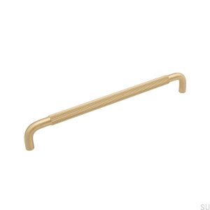Poignée de meuble allongée Helix 224 Gold Brushed