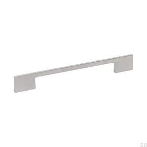 Poignée de meuble longue Laia Mini 160/192 Argent Brossé