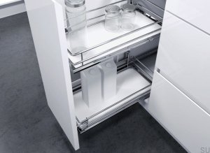 Insert extractible DSA II blanc / chrome 400