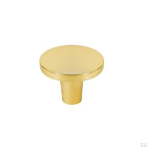 Bouton de meuble Dalby laiton poli non peint