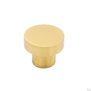 Bouton de meuble Mood 25 laiton doré brossé