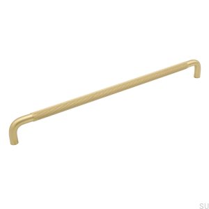 Poignée de meuble allongée Helix 320 Gold Brushed