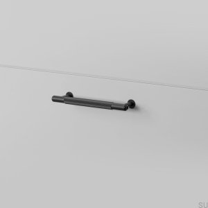 Poignée de meuble Tirette Linear Small 125 Métal Noir