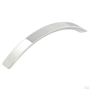 Poignée de meuble oblongue 1029 Chrome poli