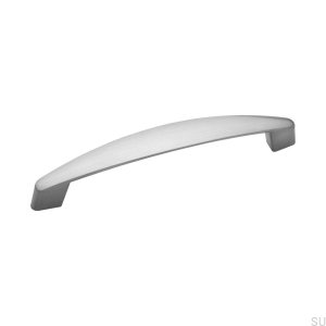 Poignée de meuble oblongue 44324128 Argent brossé