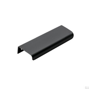 Poignée de meuble Edge Lip 120 Metal Black Matt