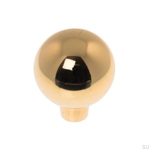 Bouton de meuble 8322 or poli, laqué
