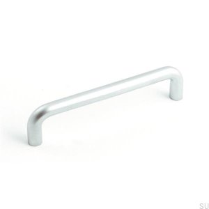Poignée de meuble longitudinale 8938 Chrome brossé