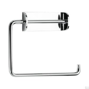 Porte-papier hygiénique poli en chrome massif