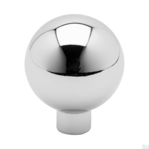 Bouton de meuble 8322 Chrome poli argent