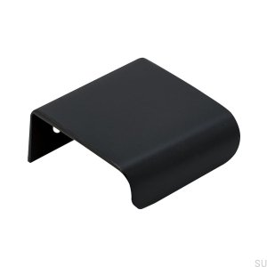 Poignée de meuble Edge Lip 40 Metal Black Matt