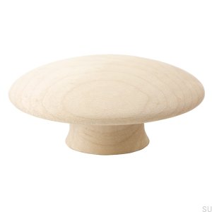 Bouton de meuble Mushroom-65 Bouleau en bois