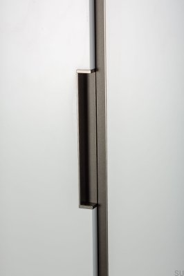 Poignée de meuble encastrée Hexxa 3000 Aluminium Gris Métallisé