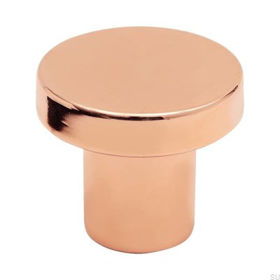Bouton de meuble 2078 Métal cuivre poli