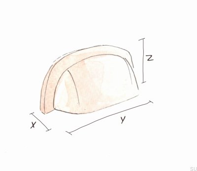Bol Coquille Poignée De Meuble 3922 95 Argent Vieilli