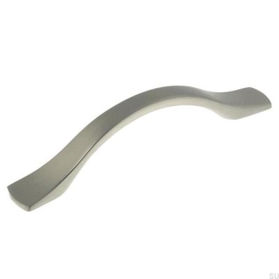 Poignée de meuble allongée 7155 96 Nickel brossé