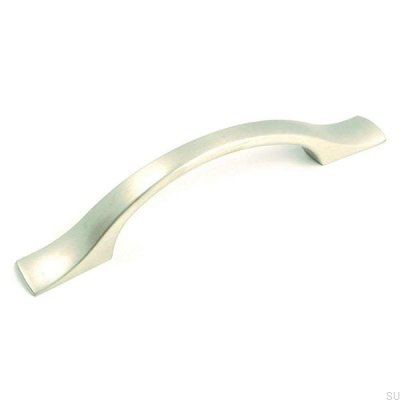 Poignée de meuble allongée 7150 Nickel brossé