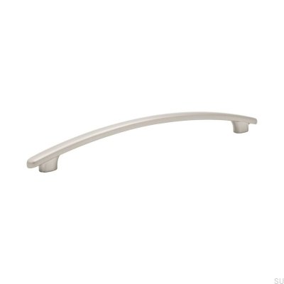 Salsa 192 Oblong Manche de meuble argent brossé