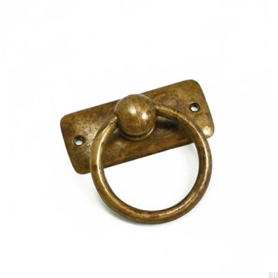 Poignée de meuble allongée 5211 Bronze antique