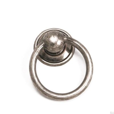 Poignée de meuble ronde 5210 36 Noir antique