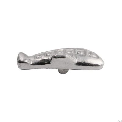 Bouton de meuble Flygplan Avion Nickel poli