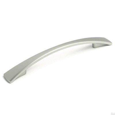 Poignée de meuble longue 4317 128 Chrome brossé