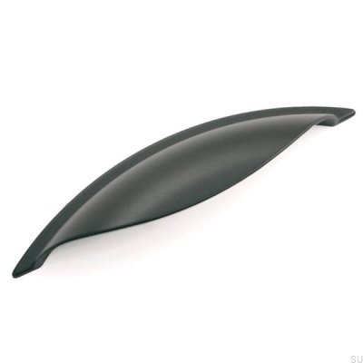 Poignée de meuble oblongue 3940 Métal Noir