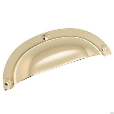 Poignée de meuble Shell 3158 64 Or poli