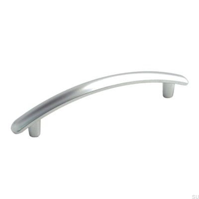 Poignée de meuble longue 2284 96 Chrome brossé
