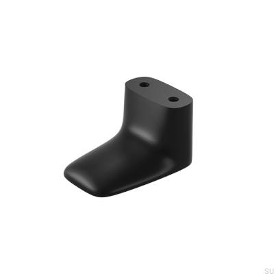 Bouton de meuble MF 2 Laiton Noir (2 pièces)
