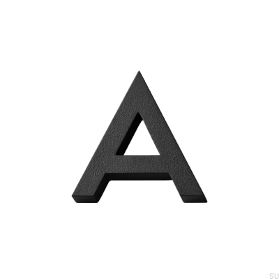 Numérotation des maisons modernes lettre majuscule A Aluminium