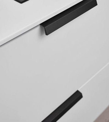 Poignée de meuble Edge Bench 160 Aluminium noir