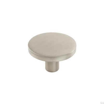 Bouton de meuble Como Big Nickel Brossé
