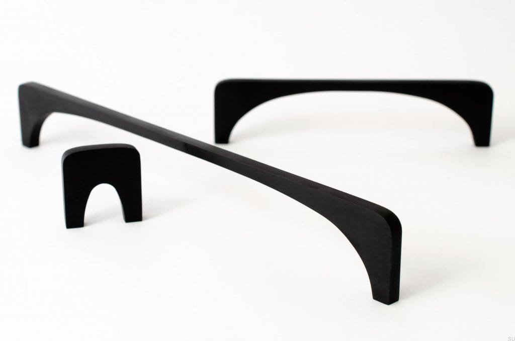 Zdjecie galki meblowej Bridge 32 czarnej w serii