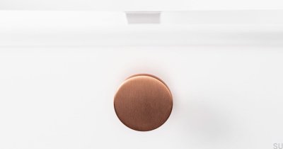Bouton de meuble Como Big cuivre brossé
