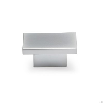 Bouton de meuble Square 16 Chrome mat