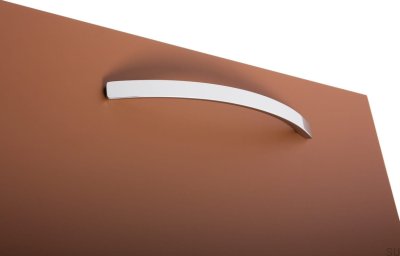 Poignée de meuble longitudinale Arch 192 Chrome poli