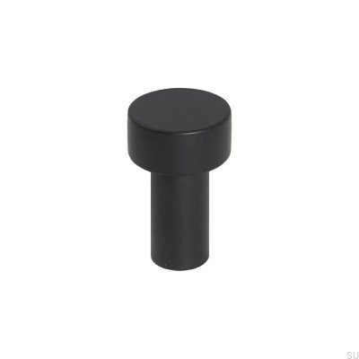 Bouton de meuble Mood 30 Métal Noir mat