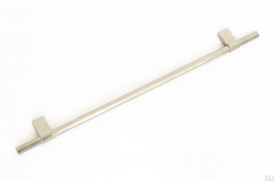 Poignée de meuble allongée Line Big 342 Acier inoxydable brossé