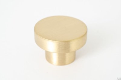 Bouton de meuble Dot 40 Laiton Brossé Non Peint