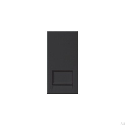 Module de prise esclave BT pour plaque européenne noire, norme britannique