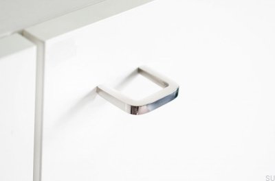 Bouton de meuble Filetage 38 Acier inoxydable poli