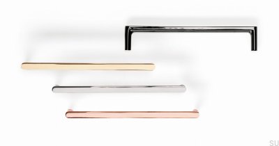 Poignée de meuble Pura 160 Chrome poli