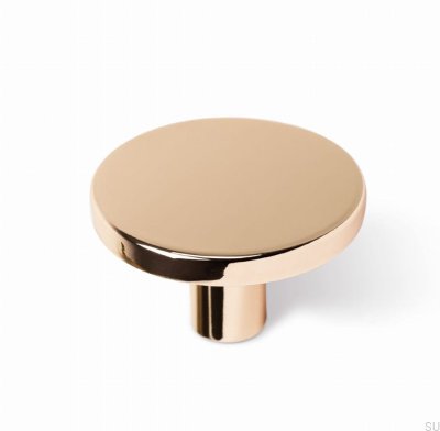 Bouton de meuble Como Big Gold poli