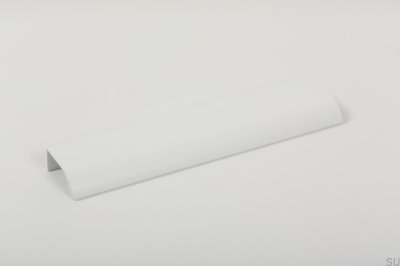 Poignée de meuble Ona 256 Edge en aluminium blanc