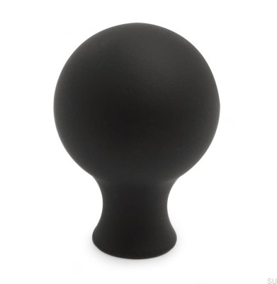 Bouton de meuble William Black mat