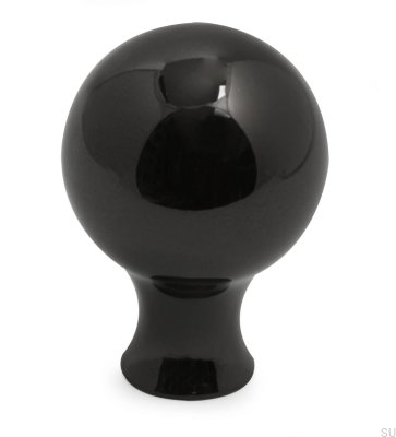 Bouton de meuble William Black Nickel