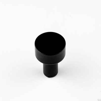 Bouton de meuble Luciola 20 Aluminium Noir