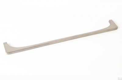 Bridge Poignée de meuble de longueur 320, acier, brossé